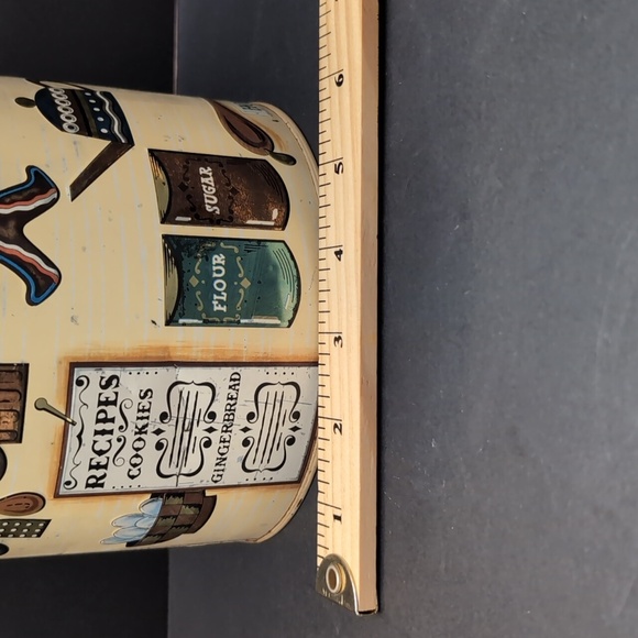 VTG 1960s Baret Ware,Somerset Biscuit Barrel/Tin. - Picture 11 of 11